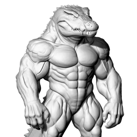 Crocodile monster