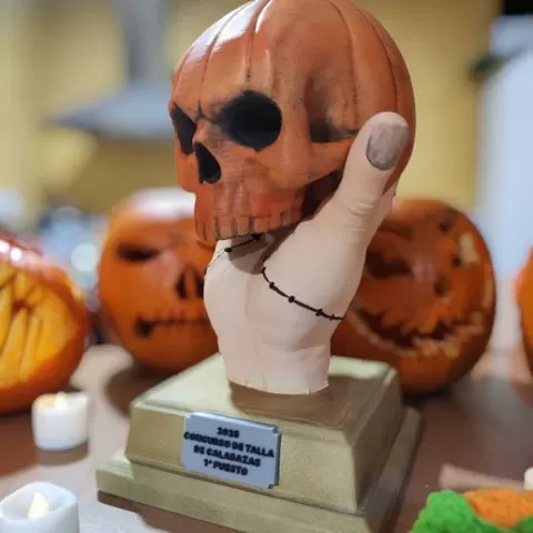 Pumpkin trophy