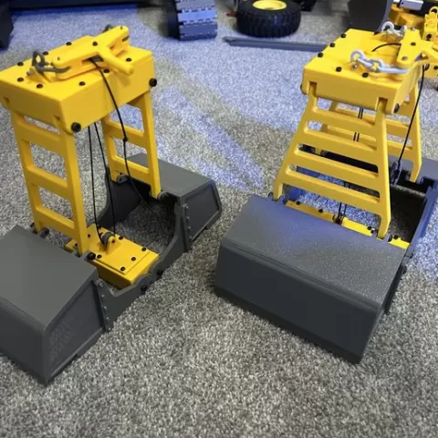 1/14 Clamshell Bucket for Crane