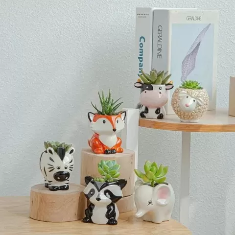 WhimsyAnimal Pots