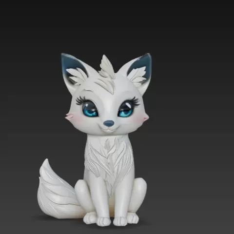 White fox