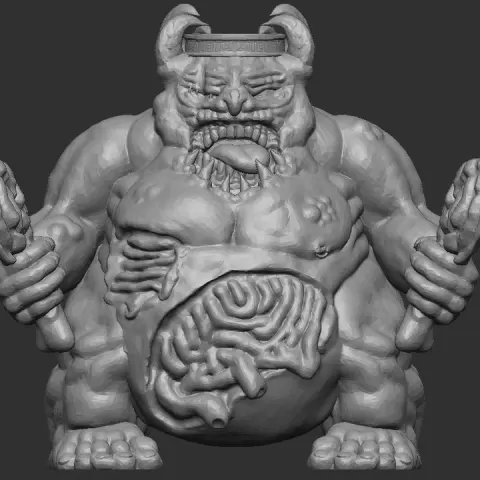 Swamp God by BrainSlug3D