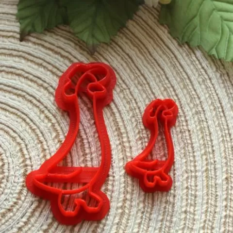 Polymer Clay goose Cutter #049