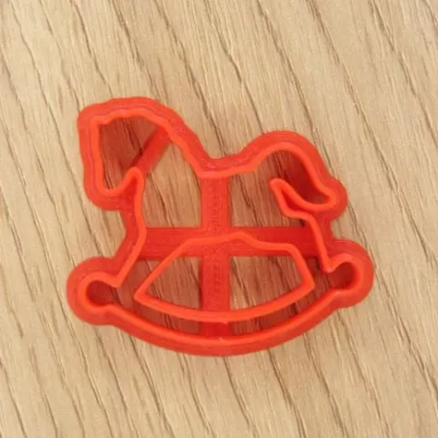 Polymer Clay Horse Cutter #040.