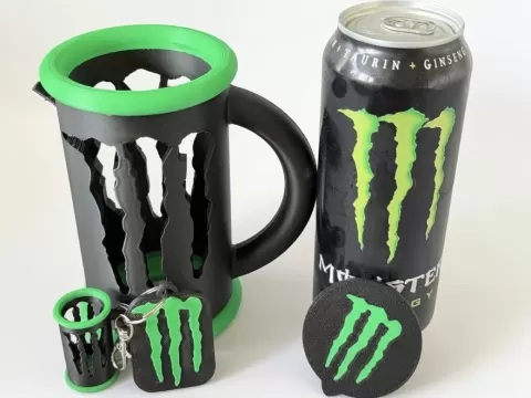 Monster Cup Holder Set