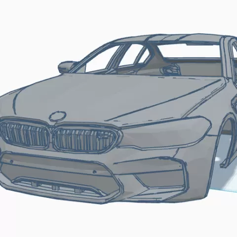 BMW M5 COMPETITION BODYSHELL PRE LCI