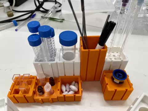 Ultimate Laboratory Bench Organizer