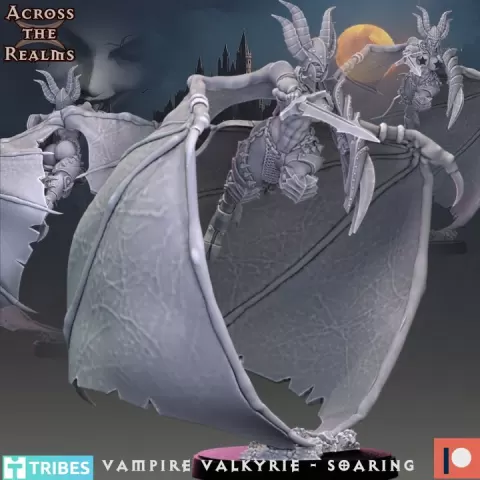 Vampire Valkyrie - Soaring by Across the Realms