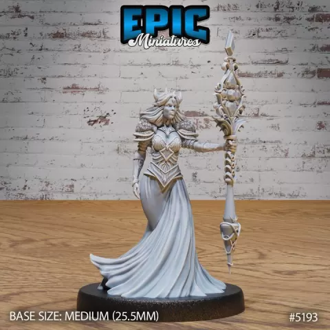 Grendels Mother / Female Warrior Creature / Evil Fighter / Humanoid Predator / Northern Winter Beast / Nordic Guard / Beowulf Encounter by Epic-Miniatures