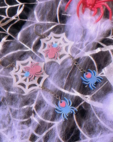 Spiderweb Earrings