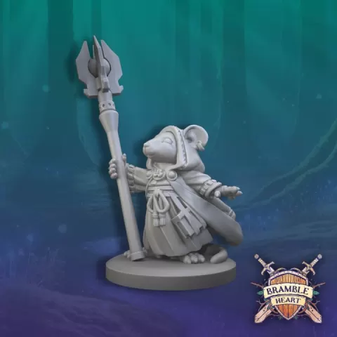 Nibble - Mouse Cleric by Kraken Games Lab