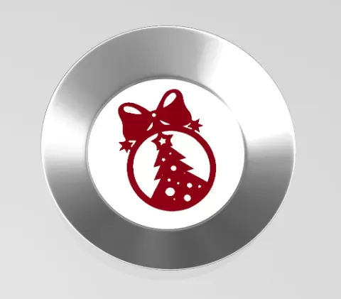 Christmas plate