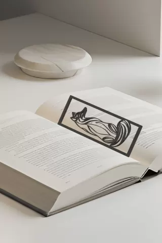 Fox Bookmark, Gift Idea