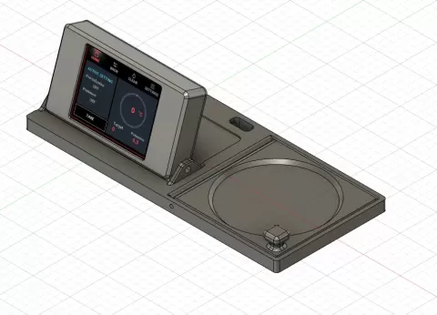 Gaggiuino - Gaggia Classic | Pro Touchscreen Housing and Funnel Plate Mount