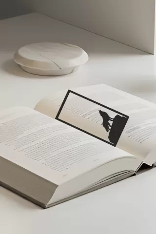 Wolf Bookmark, Gift Idea