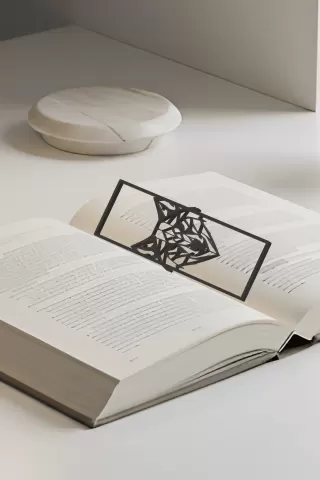 Wolf Bookmark, Creativity Bookmark, Gift Idea