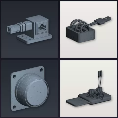 Cable Complete Collection — 9-Model STL Bundle