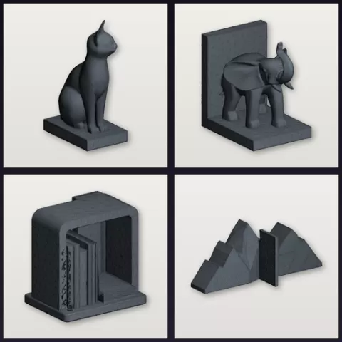 Bookend Complete Collection — 7-Model STL Bundle