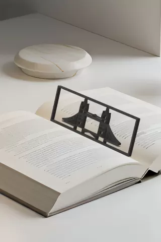 Bridge Bookmark, Creativity Bookmark, Gift Idea