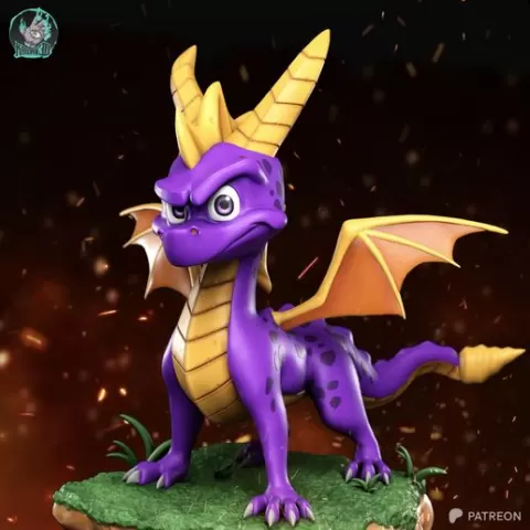 Spyro STL - Ready for 3D Printing