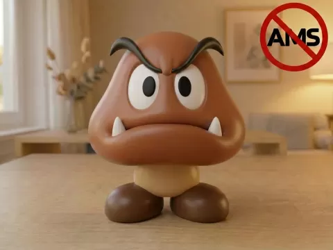 Goomba – Mario Figurine (AMS + No AMS Versions)