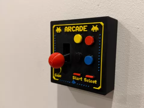 Cache pour interrupteur style Arcade