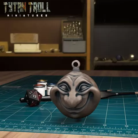 Face Bauble by TytanTroll Miniatures