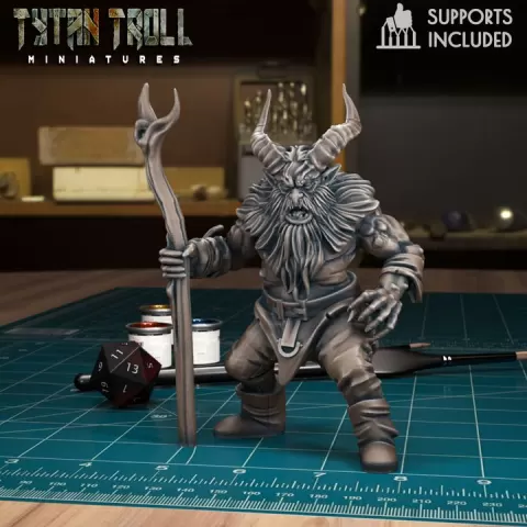Krampus [Pre-Supported] by TytanTroll Miniatures