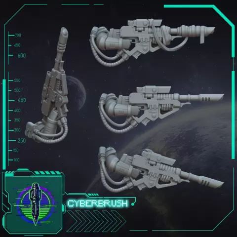 Laser Rifles by Cyberbrush