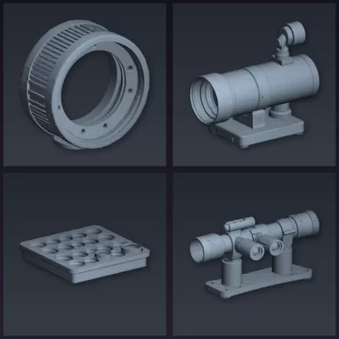 Astronomy Collection — 5-Model STL Bundle