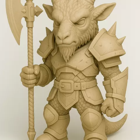 ModuBots: Beasts of the Core - Futuristic 3D Printable Mech Warrior Animals | Collectible Sci-Fi Action Figures (3MF files)