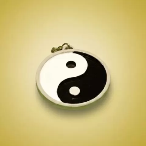KEY RING "YIN-YANG".