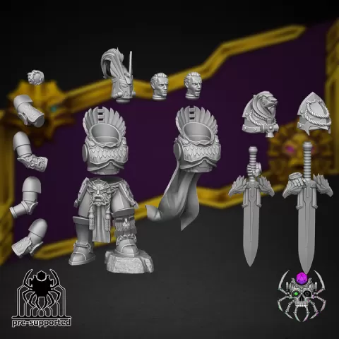 Cavillian the Defendor of Inperatorius Vindex (BuildKit) by EightLegsMiniatures