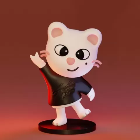 SKZOO STRAY KIDS HYUJIN JINIRET SKZ KPOP FIGURINE