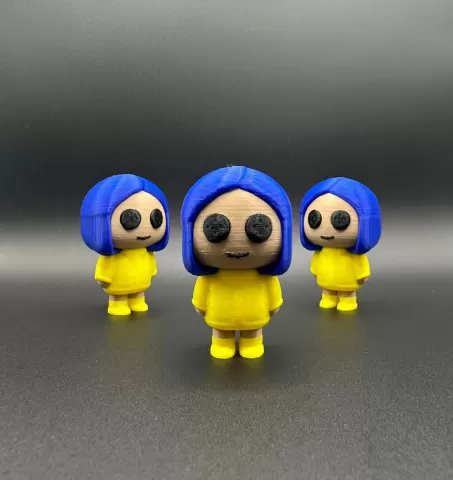 Coraline Chibi