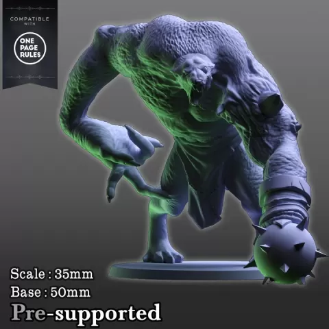 Ratmen Brute 03 by Imp3dsion
