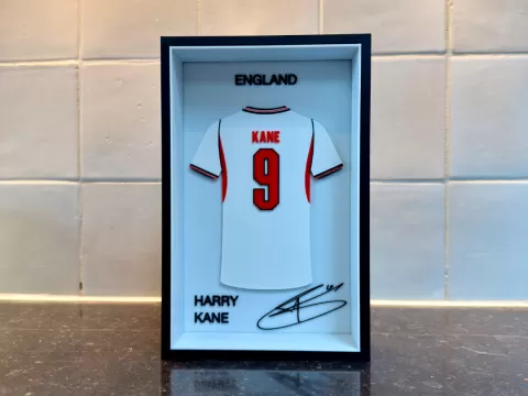 Harry Kane - England - Jersey Frame