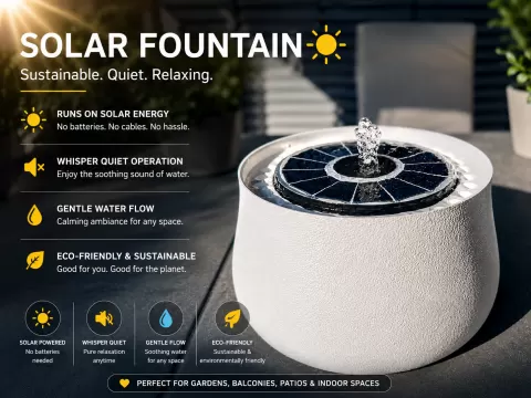 Solar Springbrunnen