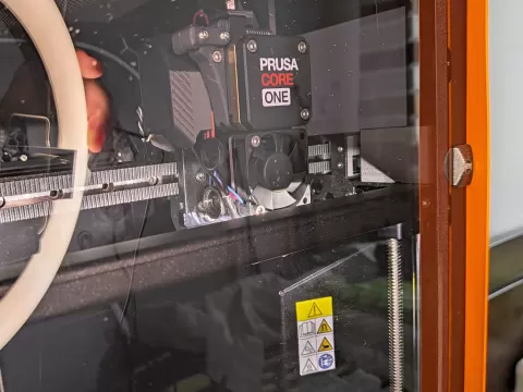 Prusa CORE One/+ Door Handle Nut Plates