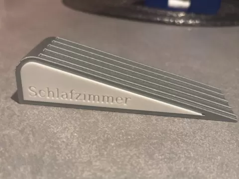 Minimalistischer Türstopper (TPU)