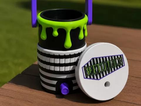 BEETLEJUICE DRIP CAN HOLDER