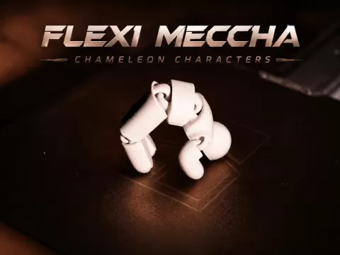 Flexi Meccha Chameleon Characters