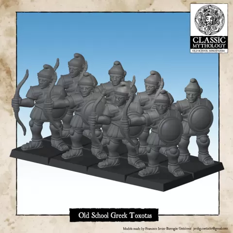 Old School Greek Toxotas - Toxotes Clásico Oldhammer by Epica Domestica