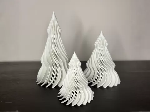 Simple geometric Christmas Tree Decoration
