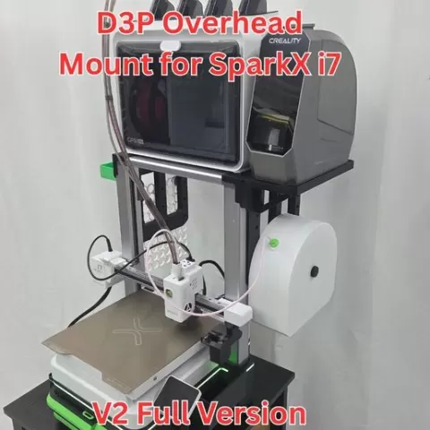 Creality SparkX i7 D3P overhead mount