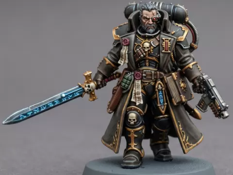 The Inquisitor of the grimdark universe