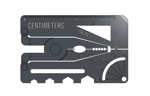 Print In Place Credit Card Pliers And Measurement Tools