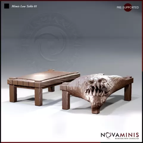 Mimic Low Table 01 by NovaMinis