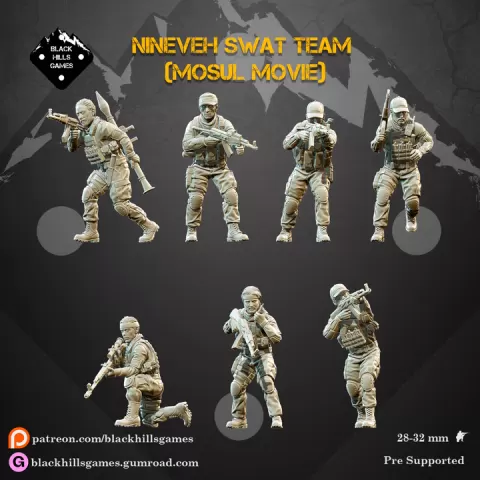 Black Hills Games - Nineveh Swat Team (Mosul Movie) by Black Hills Games