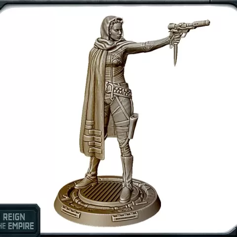 Fringer - Alien - Female (Reign of the Empire) by Luis Moreno Santana